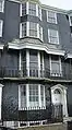 Laurence Olivier's former house on Royal Crescent, Brighton with mathematical tiles