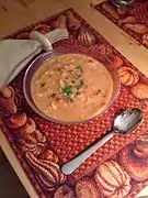 Mexican chicken corn chowder