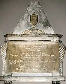 Monument for Henry Flitcroft