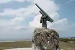 Monument to Soviet paratroopers killed in 1943–1944, on the waters of the Strait of Kerch and Taman Bay in the Battle of Crimea.