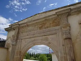 Portal in Moravská Třebová Château from 1492