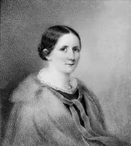 The Artist's Sister, Eliza Hall Ward, undated. Miniature on ivory, 4+1⁄4 x 3+3⁄4 in. On the art market in November 1946