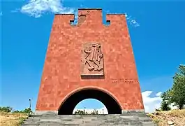 Memorial to the Musa Dagh resistance, Musaler, sculptor Ara Harutyunyan