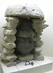 Villanovan Tomb from the 9th century BC. Museo Guarnacci, Volterra.