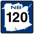 Route 120 marker