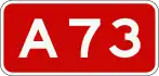 A73 motorway shield}}
