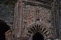 Terracotta relief in Rameshwar temple