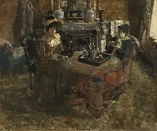 Afternoon in Ostend (1881), oil on canvas, 108 x 133&nbsp;cm., Royal Museum of Fine Arts Antwerp