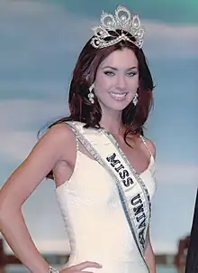 The Mikimoto Crown as worn by Miss Universe 2005, Natalie Glebova