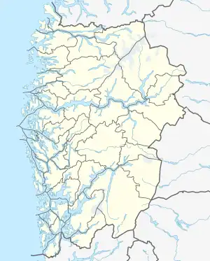 Sysenvatnet is located in Vestland