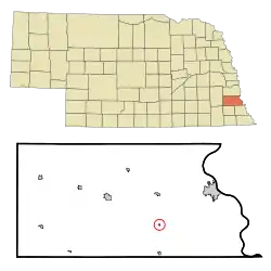Location of Lorton, Nebraska