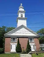 Our Lady of Mercy Roman Catholic Church, formerly the Putney Methodist Church, built in 1842
