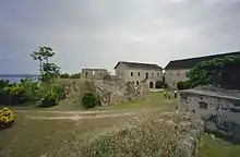The ruins of Fort Groß Friedrichsburg today