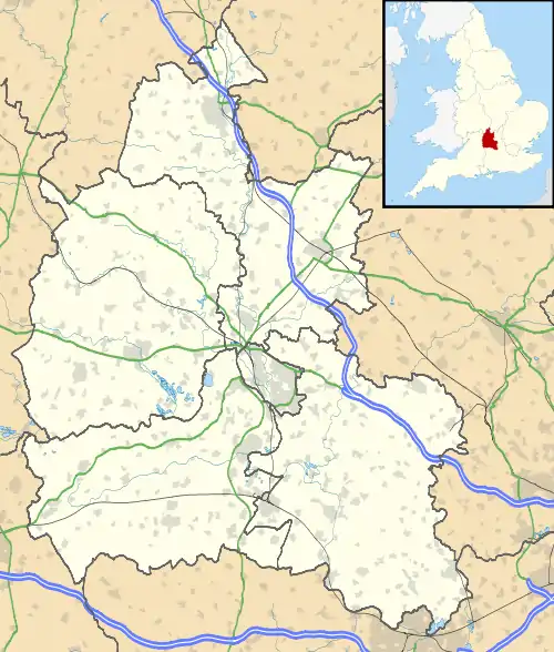 Abingdon-on-Thames is located in Oxfordshire