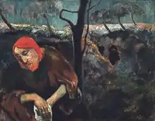 Christ in the Garden of Olives (Gauguin's self-portrait) 1889, Norton Museum of Art