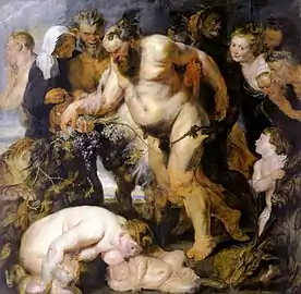 Peter Paul Rubens: The Drunken Silenus, c. 1616 (Alte Pinakothek, Munich)