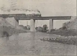 Grand Trunk Railway bridge over Duffins Creek, 1908