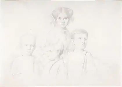 Woman and three children, 1852, Metropolitan Museum