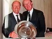 Picture of the Yachtsman of the year 2009 award giving ceremony by Brigadier Tony Singer of the RYS