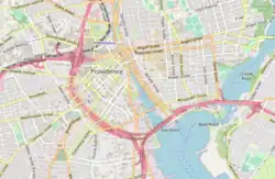 East Side Trolley Tunnel is located in Providence