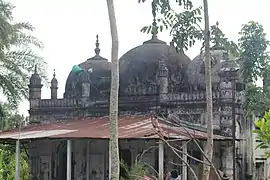 The upper part of the mosque.