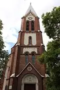 Reformed Church built in 1905, in Rákoscsaba neighbourhood