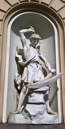 Statue of Ilmarinen by Robert Stigell&nbsp;[fi], 1888