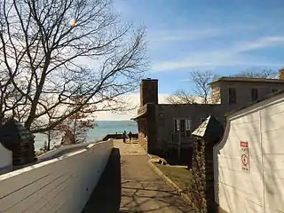 Rocky Neck State Park Trail Bridge in East Lyme, Connecticut (1934)