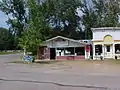 The Weller Store today - original 1800s building on right, 1960s addition on left.  The oldest retail building in the Village of Rural