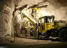 Tunnel drilling machine &quot;Rocket Boomer E2C&quot;, model 2009