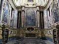 A Baroque altar in the Church of Santa Maria Maddalena in Florence