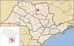 Location in São Paulo state