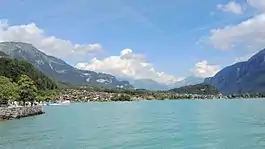 Schwanden bei Brienz village on the Brienzersee