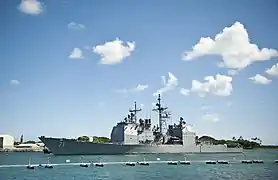 USS&nbsp;Cape St. George&nbsp;(CG-71), a Ticonderoga-class cruiser