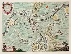 Map of the siege in 1602&nbsp;–  from the Atlas van Loon