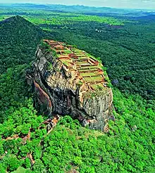 Image 24Sigiriya in Sri Lanka is one of the oldest landscape gardens in the world. (from History of gardening)