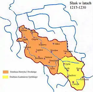 1217-1230&nbsp;&nbsp;Henry I&nbsp;&nbsp;Casimir I