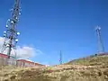 Communications towers on Slieve Croob