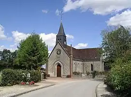 St. Firmin Catholic Church in Normandel. More than 400 years old.
