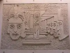 Stations of the Cross, William Mitchell – Jesus is condemned to death