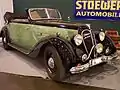 1939 convertible version with opened roof.