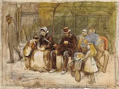 A seat in the park-More advanced study