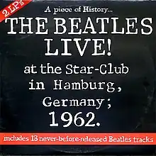 A simple black cover with the album title written on it in a typewriter-style monotype face