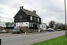 Colour photgraph of The Gamecock pub in 2007