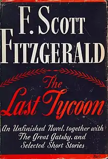 Dust jacket of The Last Tycoon (1941)