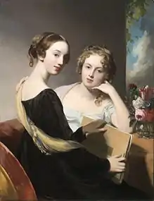 Portrait of the Misses Mary and Emily McEuen, 1823, Los Angeles County Museum of Art