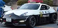 Nissan Fairlady Z NISMO Z34 used for highway patrol