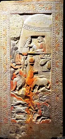 Türks in the Kazakh steppe.