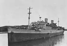 SS Conte Biancamano as the USS Hermitage