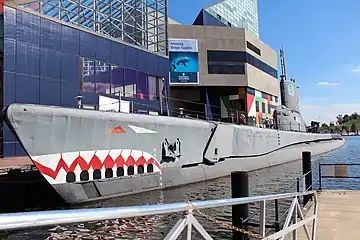 USS&nbsp;Torsk, a World War II submarine, now one of the Historic Ships in Baltimore